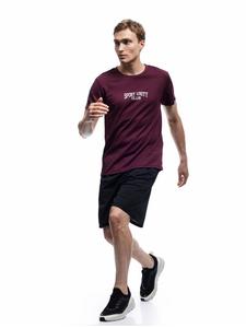 Футболка SS бордового цвета KOTON