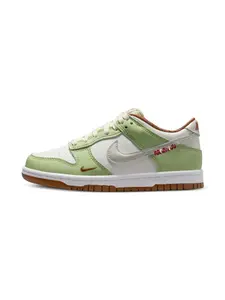 Кроссовки Dunk Low Year of the Snake Nike Kids, зеленый