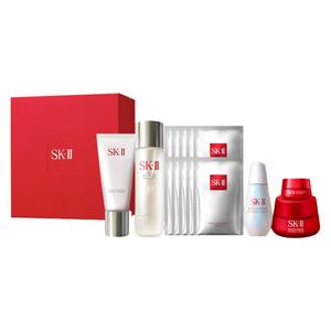 SK-II SK II Fairy White Repairing Miracle Water мини-набор сывороток Light Bulb для ухода за кожей, подтягивающий и увлажняющий, 230 мл + 75 мл
