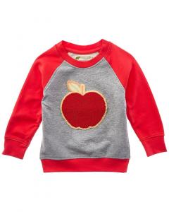 Свитшот с круглым вырезом и вышивкой Monica + Andy, цвет multi