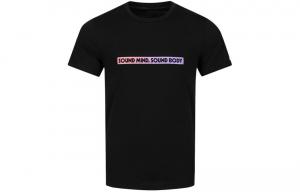 Футболка мужская черная Asics, черный