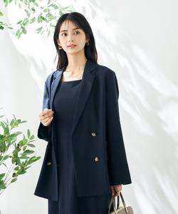 Двубортный жакет из льна Avv, цвет Navy