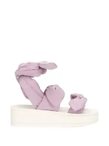 Босоножки с бантом Red(V), розовый