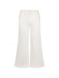 Джинсы с простроченными швами Frame, белый