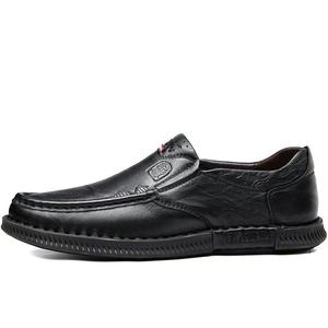 LAORENTOU Мужские повседневные туфли с низким верхом, черные/коричневые