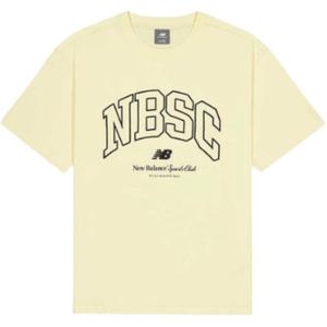 New Balance Футболка мужская светло-желтая