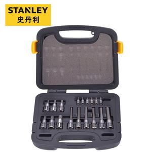 Набор из 18 предметов Stanley/STANLEY, 6,3 мм/12,5 мм, набор головок для отверток в форме цветка, набор насадок, бит 91-941-22