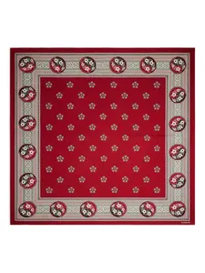 Платок с принтом Fursac, красный