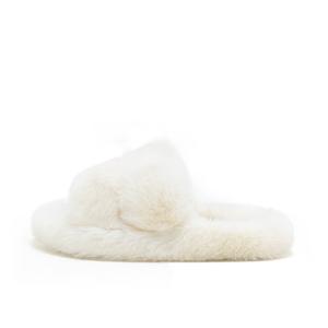 UBZ Тихие тапочки-шлепанцы женские Ivory White, цвет Ivory White