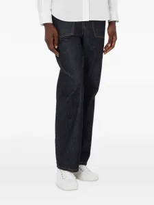 Джинсы с накладными карманами Moschino, синий