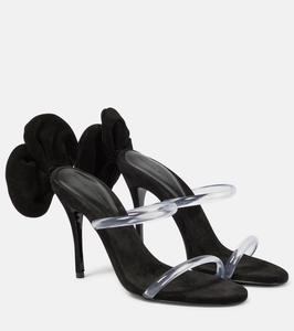 Замшевые сандалии Magda Butrym, черный