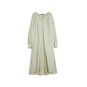 ELLE Платье с длинным рукавом Women's Light Green