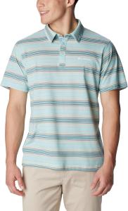 Мужская футболка-поло Thistletown Ridge Columbia Sp21, Spray Thistletown Stripe