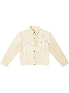 Heron Preston куртка с нашивкой-логотипом, белый