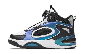 Детские баскетбольные кроссовки GS Low-top University Blue/Black/White Anta Kids, синий