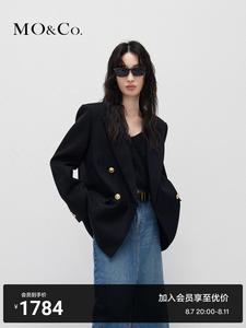 Блейзер женский Moco Moanke с заостренными лацканами, зеленый