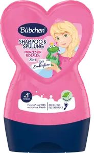 Детский шампунь и усилитель Кондиционер 2в1 Принцесса Розалеа 230мл Bübchen