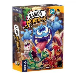 Настольная игра Devir Zampa Monsters, красный
