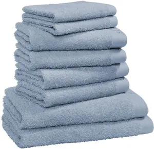 S.Набор полотенец Oliver "s. Оливер S.Oliver (8 шт.), светло-синий