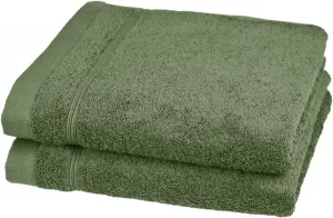 Полотенца для рук ROSS "Рубиновые", (2 шт.), 100% хлопок 50х100 см (2 шт.), цвет Tannengrün