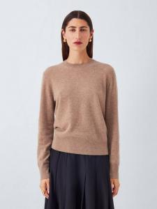 Водолазка из кашемира Crew Neck John Lewis, Camel