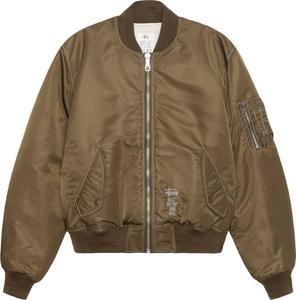 Куртка Stussy Built Reversible Bomber 'Brown', коричневый