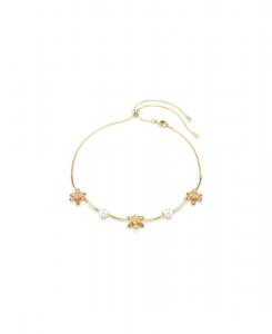 Колье Idyllia с золотым покрытием Swarovski, Yellow