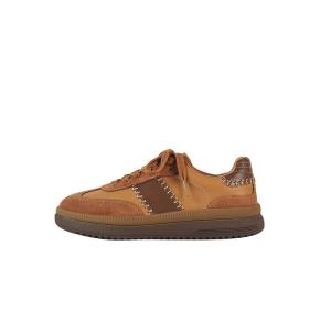 Yeezyy Reezy Женские лоу-топ скейтборд кроссовки коричневые, цвет Brown