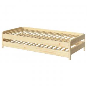 Штабелируемая кровать UTÅKER IKEA, 80x200 см, цвет pine