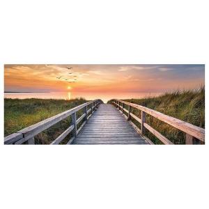 Картина на холсте A.S. Création Natur North Sea Dunes цвет grün/orange