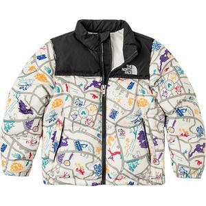 THE NORTH FACE Пуховик Nuptse ICON96 Dune White для детей 3-7 лет