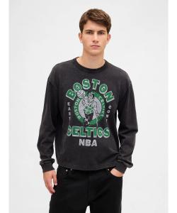 Укороченная футболка с графическим принтом "Бостон Селтикс" (U)NBA
