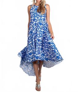 Женское платье для вечеринки с асимметричным подолом в темно-синем цвете Placid Sail to Sable