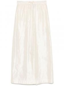 Loulou Studio атласная юбка макси, нейтральный