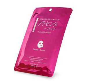 Эластичная маска для лица MITOMO Placenta + Platinum