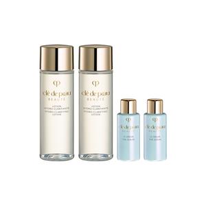 Набор пробников сыворотки Starry Diamond Radiance восстанавливающий 30 мл + 7 мл Clé De Peau Beauté, Oily skin travel kit