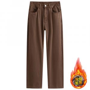 Джинсы в стиле жизни пастбищной лошади Unisex Jeep, коричневый