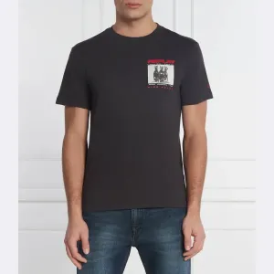 Футболка стандартного кроя Replay, черный