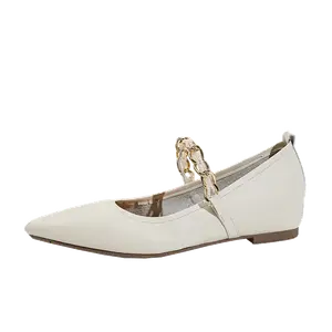 Zomila Плоские туфли Мэри Джейн для женщин экрю, цвет Ecru