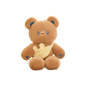 Мягкий и очаровательный плюшевый мишка с кроличьим кармашком, высота 40см AECELI, синий