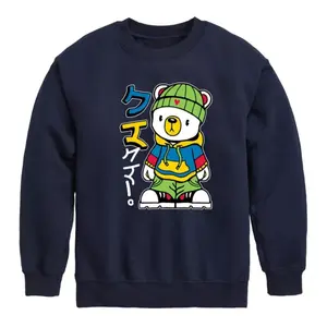 Флисовая толстовка Kuma для мальчиков 8-20 лет в уличном стиле Licensed Character, синий
