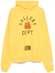 Худи Boxing Merch GALLERY DEPT., желтый