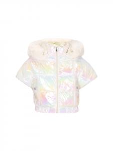 Женская куртка в радужно-белом цвете myMo