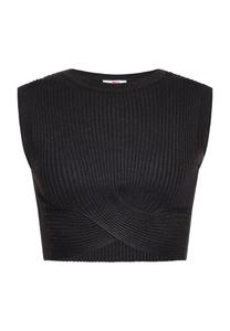 Вязаный топ MYMO Knitted Top, черный