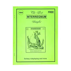 Журнал First Interregnum Sampler, Interregnum APA