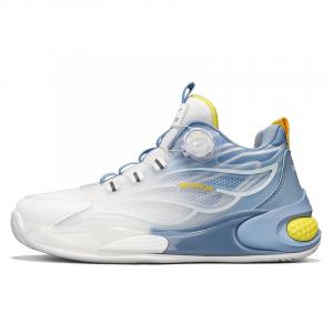 WARRIOR Баскетбольные кроссовки с износостойким покрытием, увеличивающие рост, мужские, белые, синие, серые