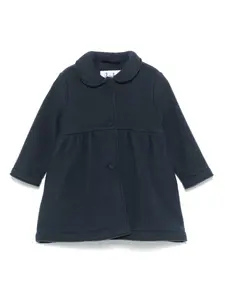 Расклешенное пальто на пуговицах Il Gufo, синий