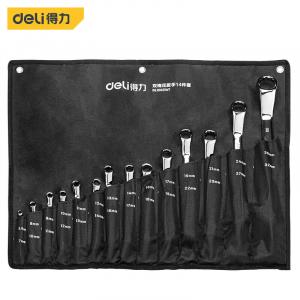 Deli Deli Набор двойных ключей Torx Набор двусторонних ключей, пластина, 14 предметов DL150014T