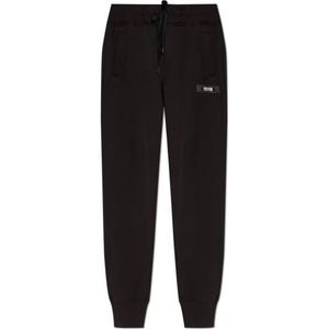 Логотип накладка Спортивные штаны на шнурке VERSACE JEANS COUTURE, черный
