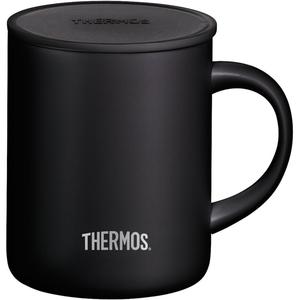 Термокружка Longlife с двойными стенками, 0,35 л, с крышкой Thermos, Charcoal black mat